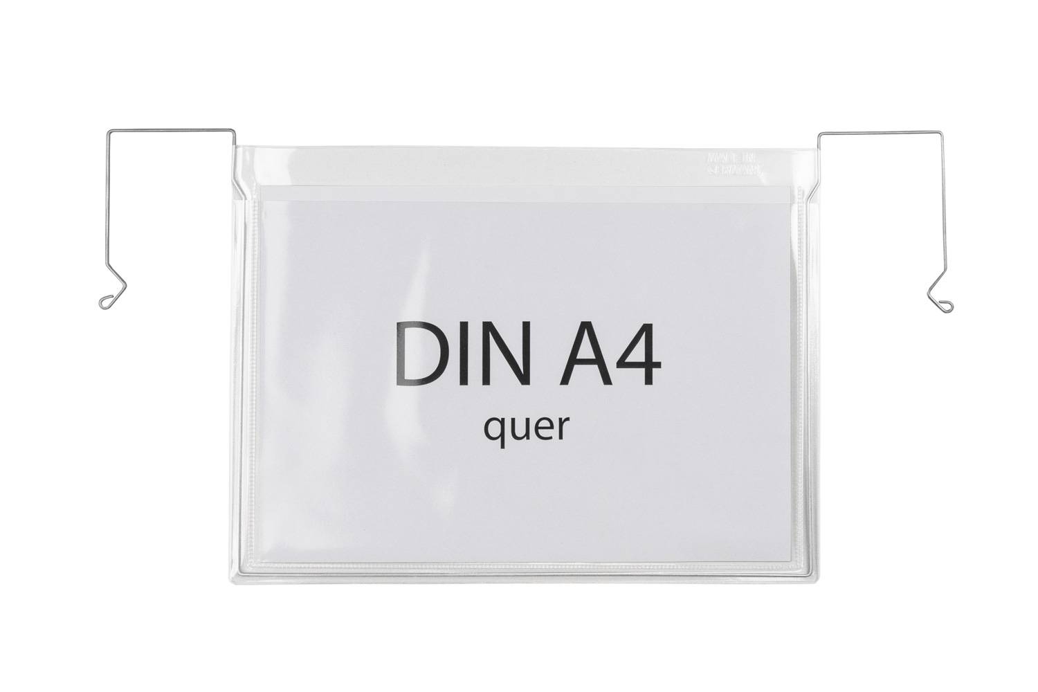 Drahtbügeltasche, A4 quer ohne Klappe, 230 x 302 mm-0