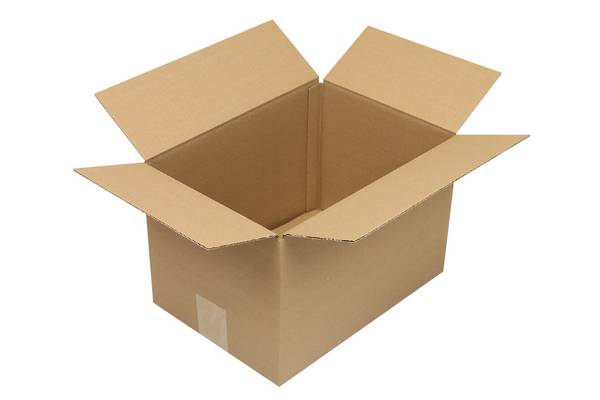 Wellpapp-Faltkarton 1-wellig, 305 x 215 x 200mm, Qualität 1.20 B, braun