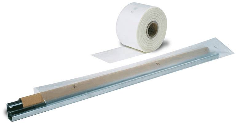 Schlauchfolie, 80mm breitx500lfm, 50µ, transparent, LDPE