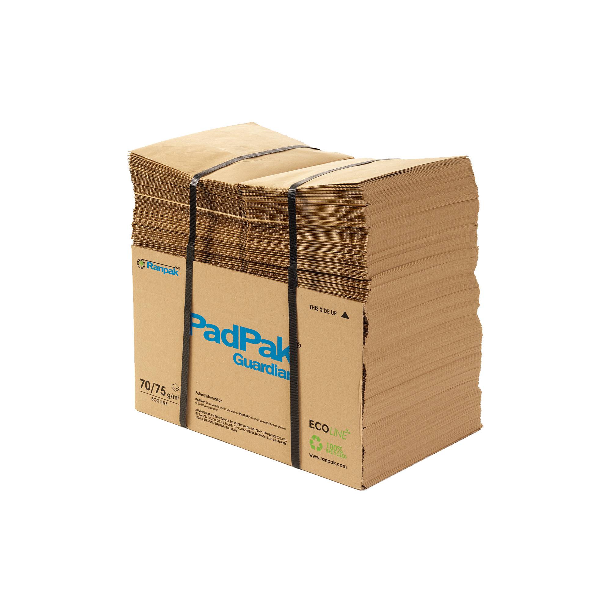 PadPak Guardian Papier 2-lagig, 70/75 g/m², 38cm breit, 180lfm.