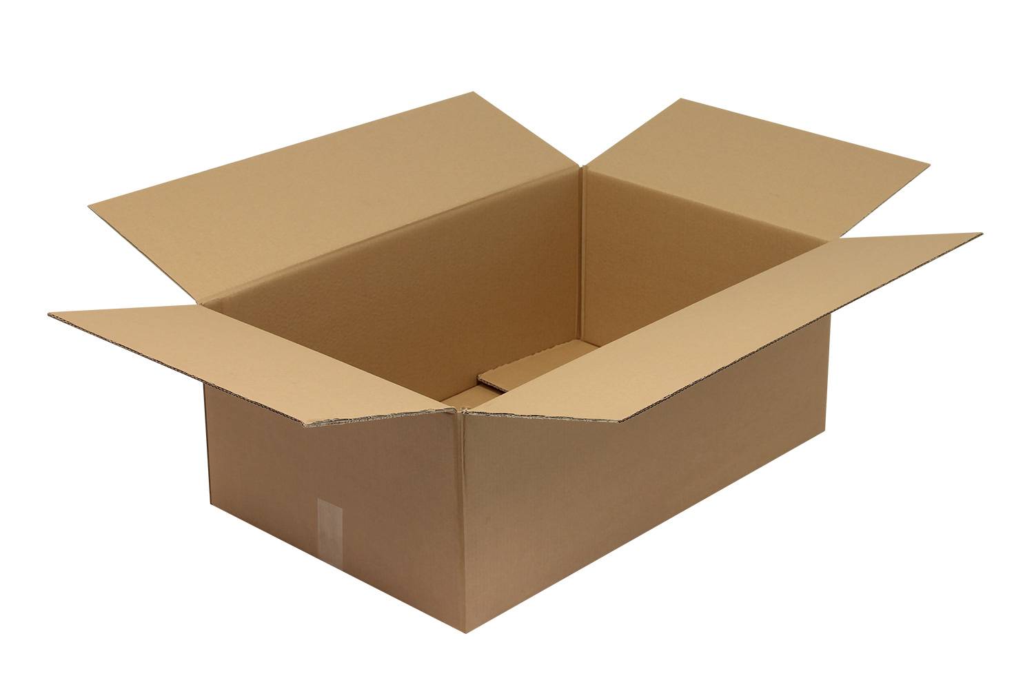 Wellpapp-Faltkarton 2-wellig, 800 x 500 x 300 mm, Qual. 2.30 BC, braun-0