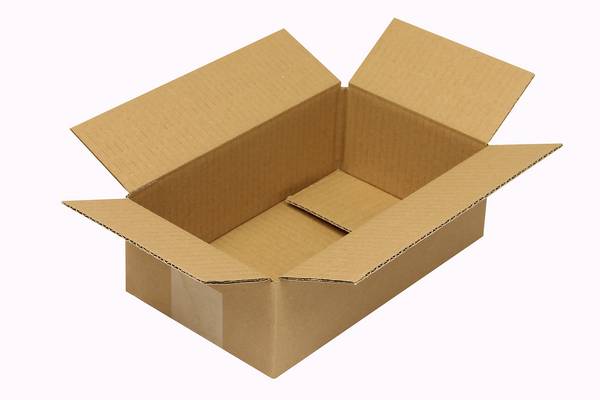 Faltkarton 1-wellig, 240 x 140 x 75 mm (Innenmaß), Qualität 1.20 B