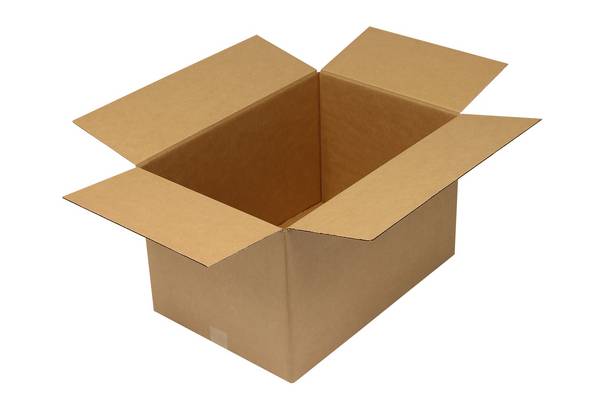 Wellpapp-Faltkarton 1-wellig, 600 x 400 x 360 mm, Qualität 1.4