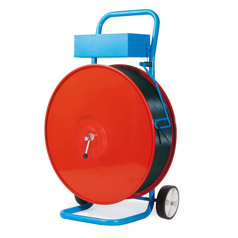 Abrollwagen Basic,für PP/PET-Band Großrollen,fahrbar, Kerndurchm: 200/280/406mm-0