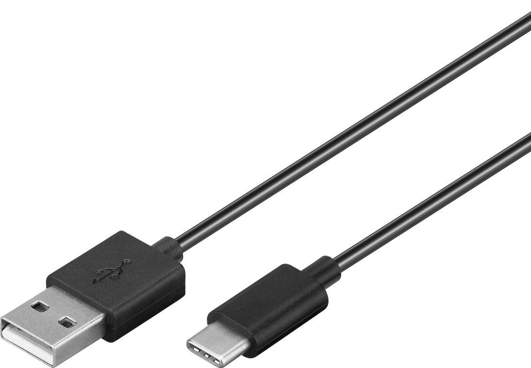 Goobay 58820 Dual Kfz Adapter Zigarettenanzünder / USB-C Ladekabel 1m / Auto Ladegerät 12W / USB-A Ladeset / Schwarz-5