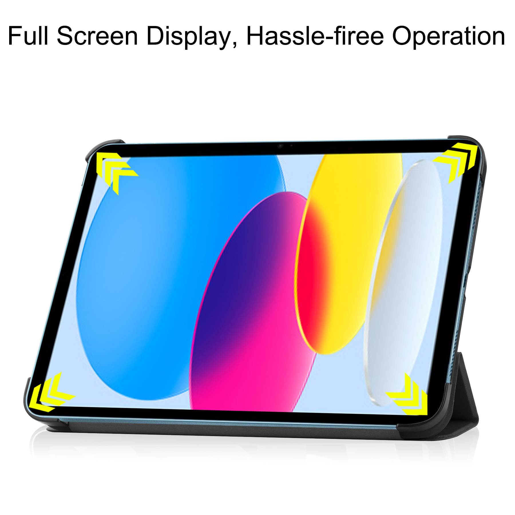 Smart Cover Hülle für Apple Ipad 10. Generation A2757/A2777 2022 10.9 Zoll Schutzhülle Flip Case aufstellbare Tasc... ->-3