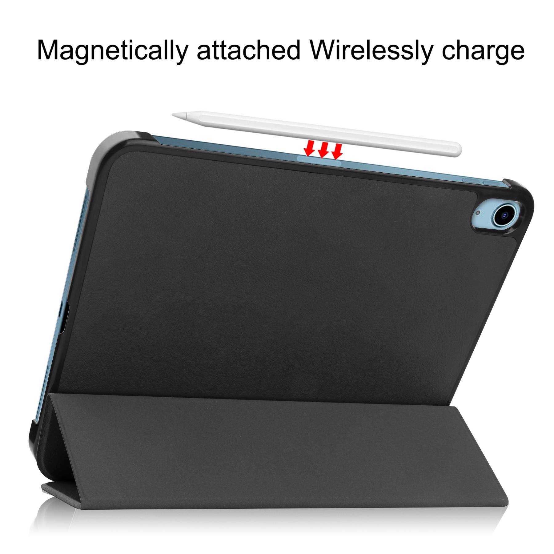 Smart Cover Hülle für Apple Ipad 10. Generation A2757/A2777 2022 10.9 Zoll Schutzhülle Flip Case aufstellbare Tasc... ->-4
