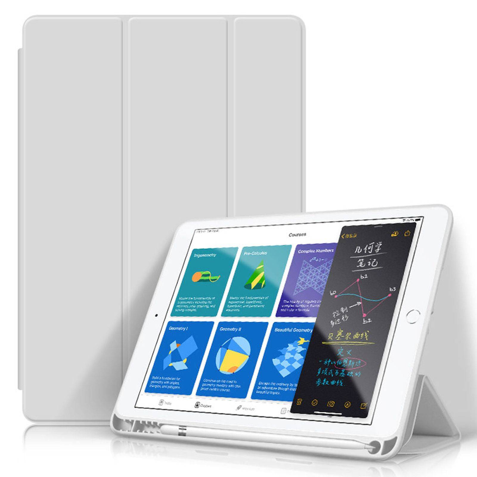 Case für Apple iPad Pro 12.9 2020 Cover Etui mit Standfunktion und Auto Sleep/Wake Funktion-2