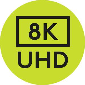 Symbolbild für Goobay 61637 Ultra High Speed HDMI Kabel Ethernet / UHD 8K @ 60Hz eARC CCS HDMI Anschlusskabel Monitorkabel Schwarz 0,5m