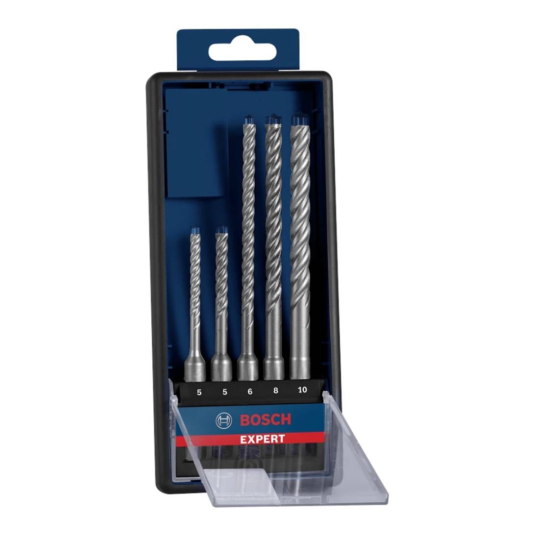 Bosch EXPERT SDS Plus-7X Hammerbohrer Set 5 - 10 mm 5 tlg. ( 2608900197 ) für Beton / Stein - Nachfolger von 2608576199-1