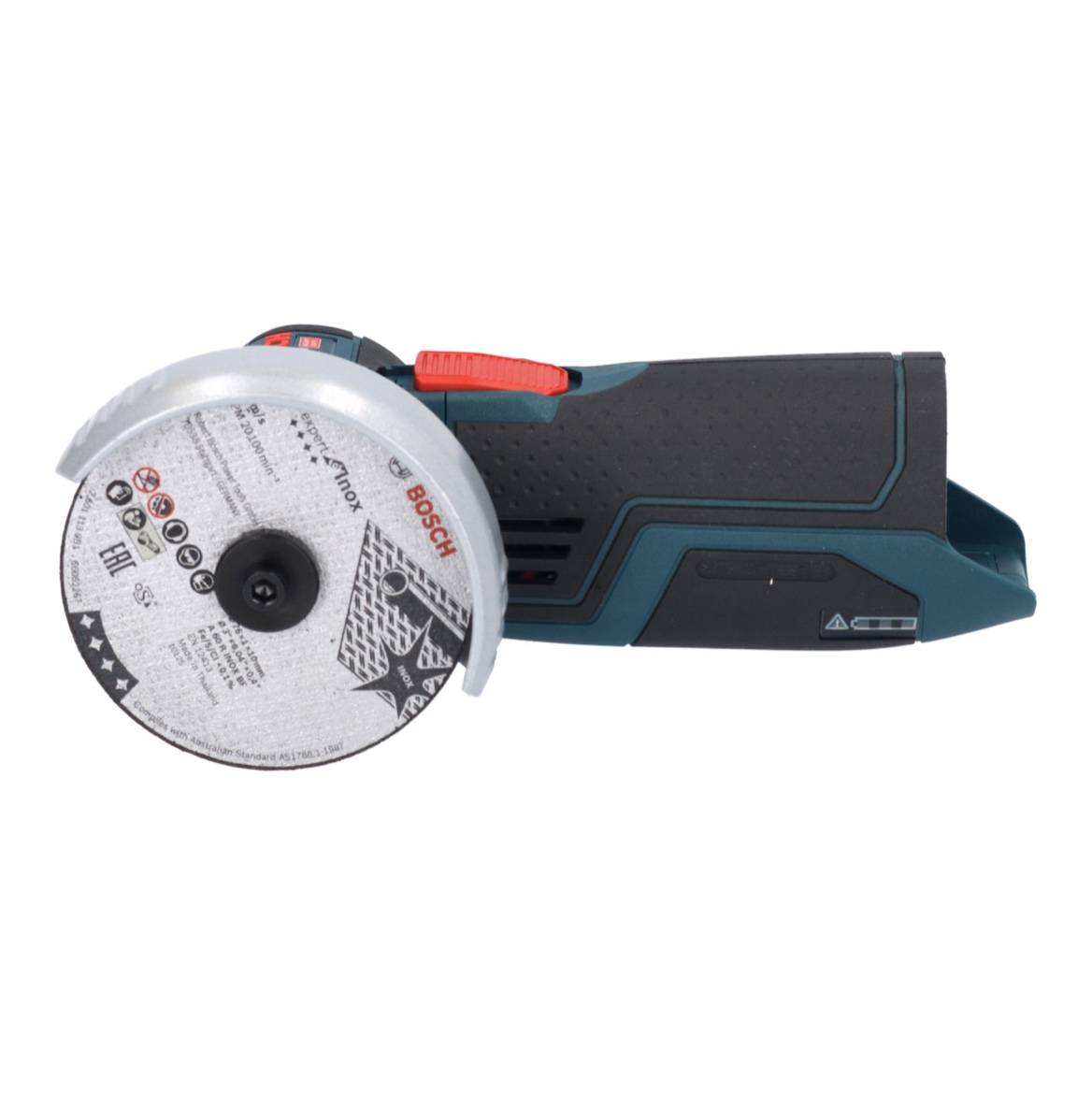 Bosch GWS 12V-76 Professional Akku Winkelschleifer 12 V 76 mm Brushless + 1x Akku 6,0 Ah + L-Boxx - ohne Ladegerät-2