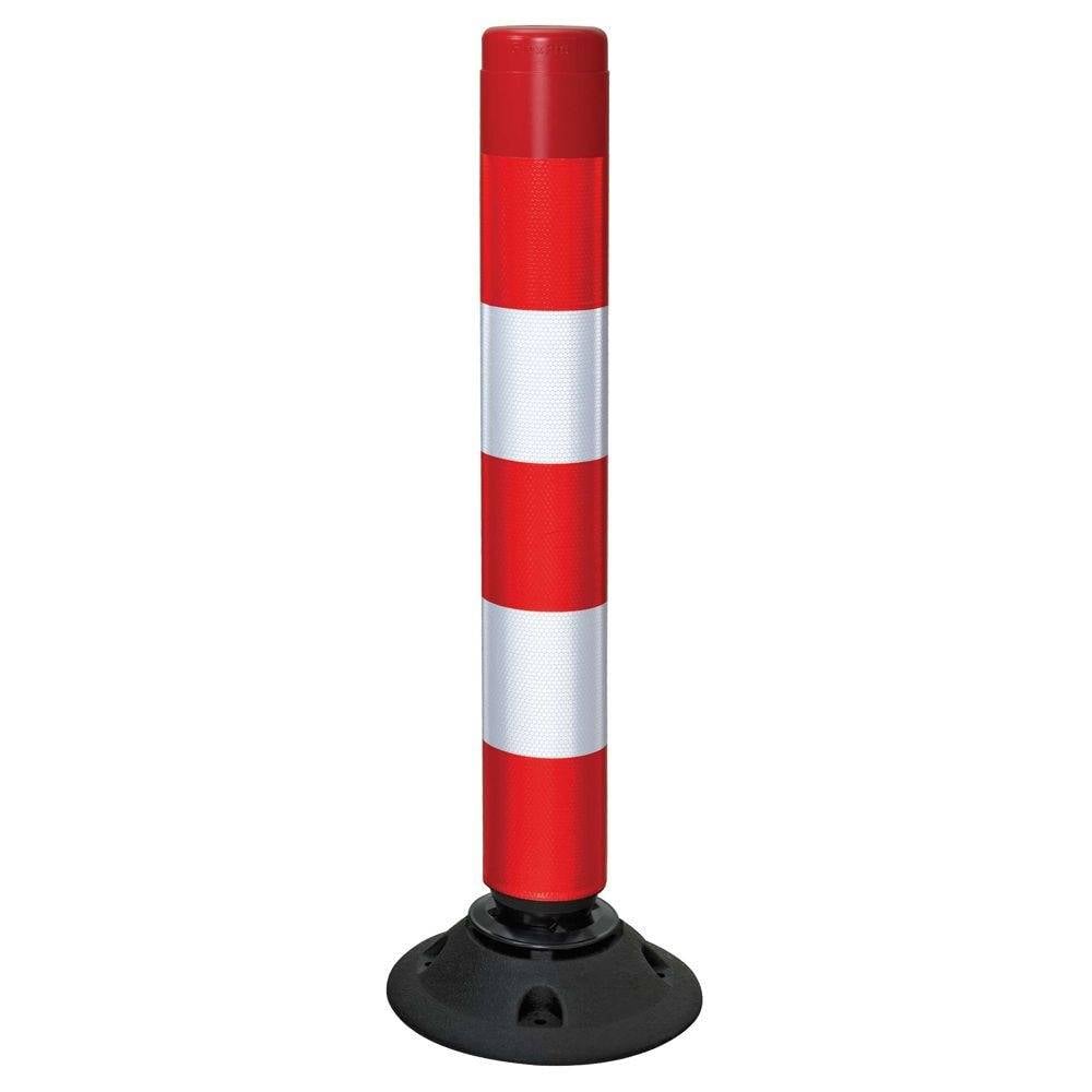 FlexPin Leitzylinder, 1000 mm, rot/weiß reflektierend-1