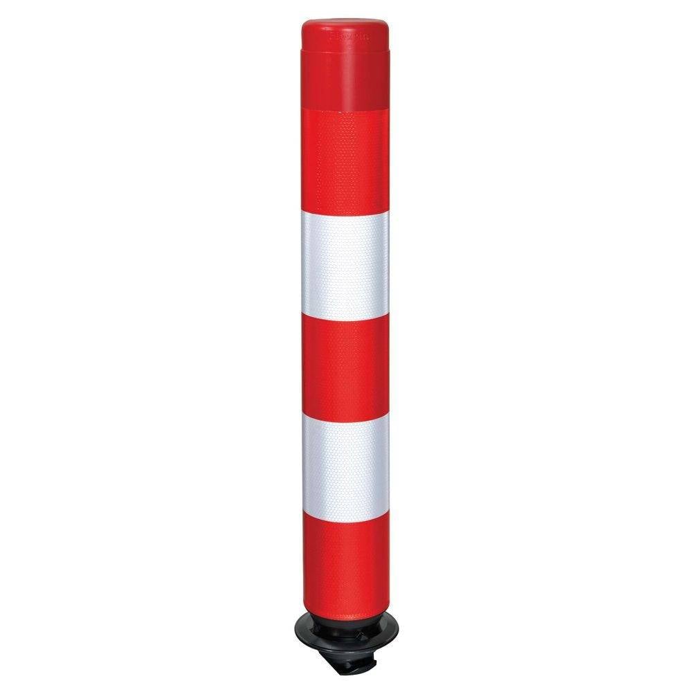 FlexPin Leitzylinder, 1000 mm, rot/weiß reflektierend-2