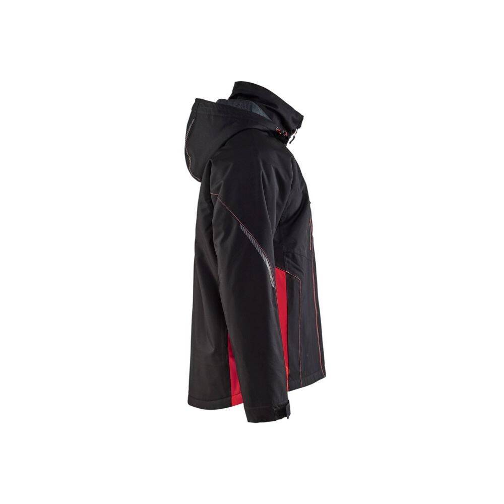 489019779956L BLAKLÄDER Winterjacke wind & wasserdicht, schwarz/rot, Gr. L-2