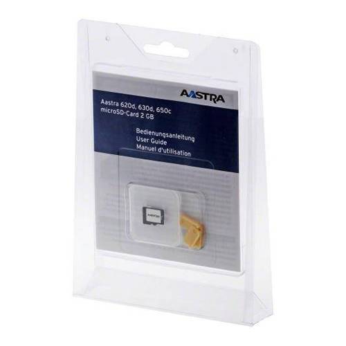 MITEL 87-00003AAA-A - MicroSD Speicherkarte passend für 620d | 622d | 630d | 632d | 650c Handsets (2GB
