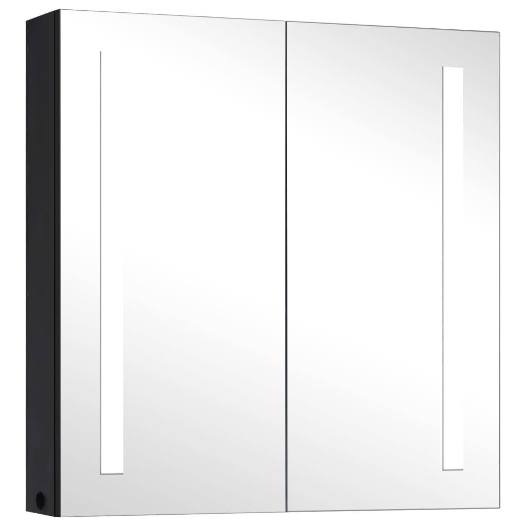 vidaXL LED-Spiegelschrank fürs Bad 62x14x60 cm-0