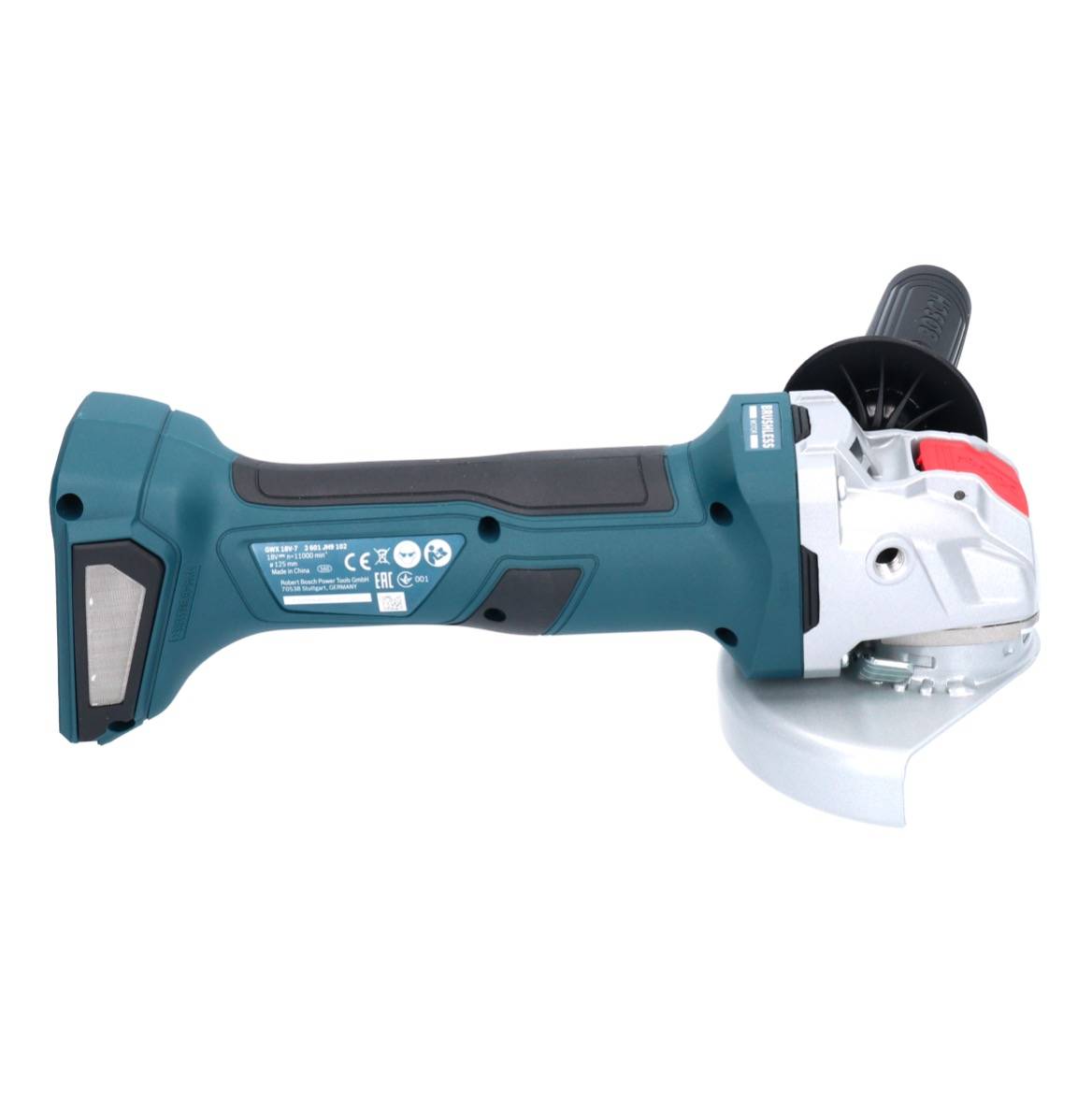 Bosch Professional GWX 18V-7 06019H9102 Akku-Winkelschleifer 125 mm bürstenlos, ohne Akku, ohne Ladegerät, inkl. Koffer -4