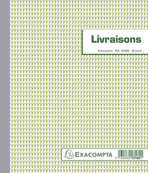 EXACOMPTA Manifold "Livraisons", 210 x 180 mm, dupli (8700262)