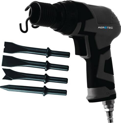 Druckluftmeißelhammer CSP 150 Set 4500min-¹ 11mm Sechskant 4-5 J AEROTEC-0