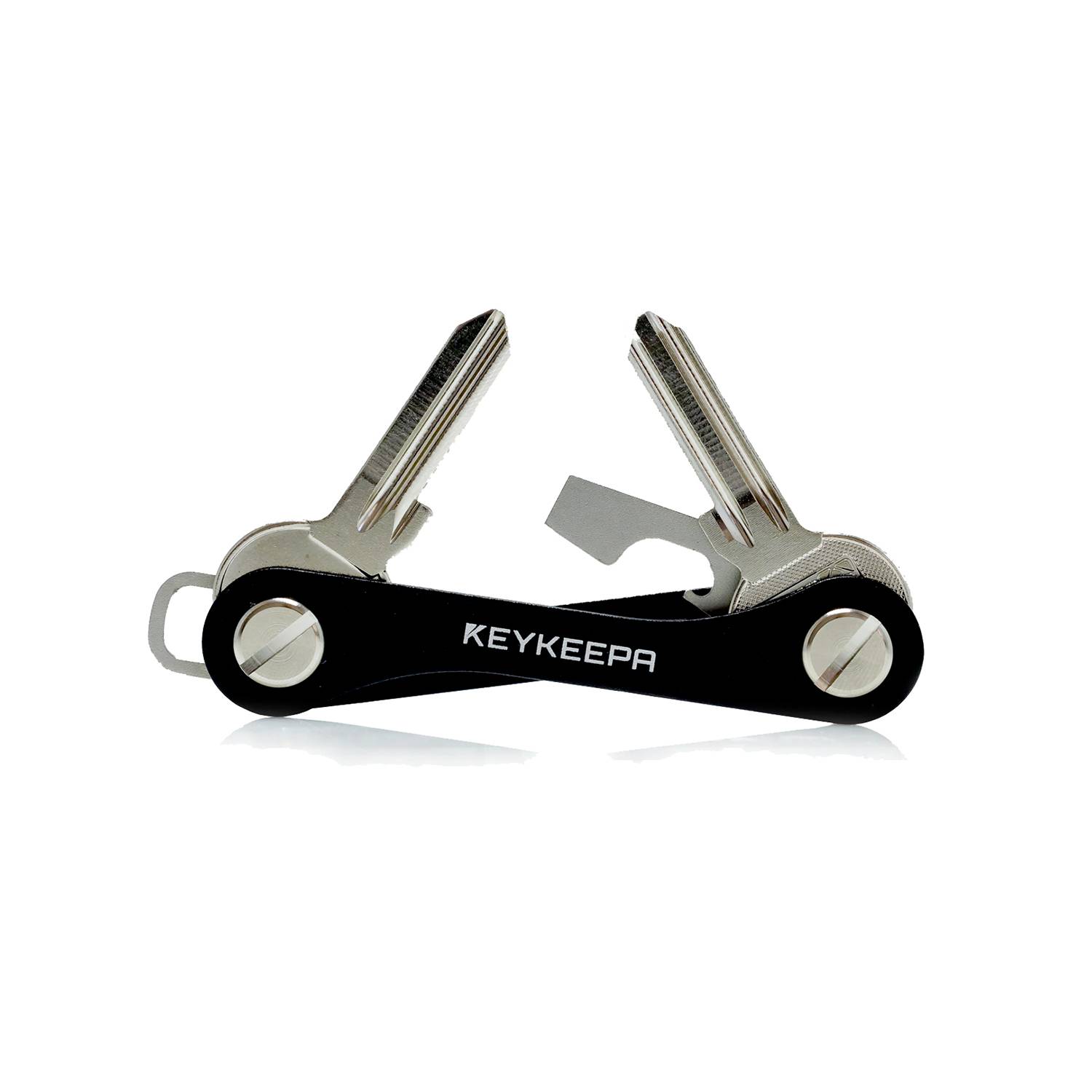SELVA Keykeepa Aluminium für bis zu 12 Schlüssel, schwarz-1