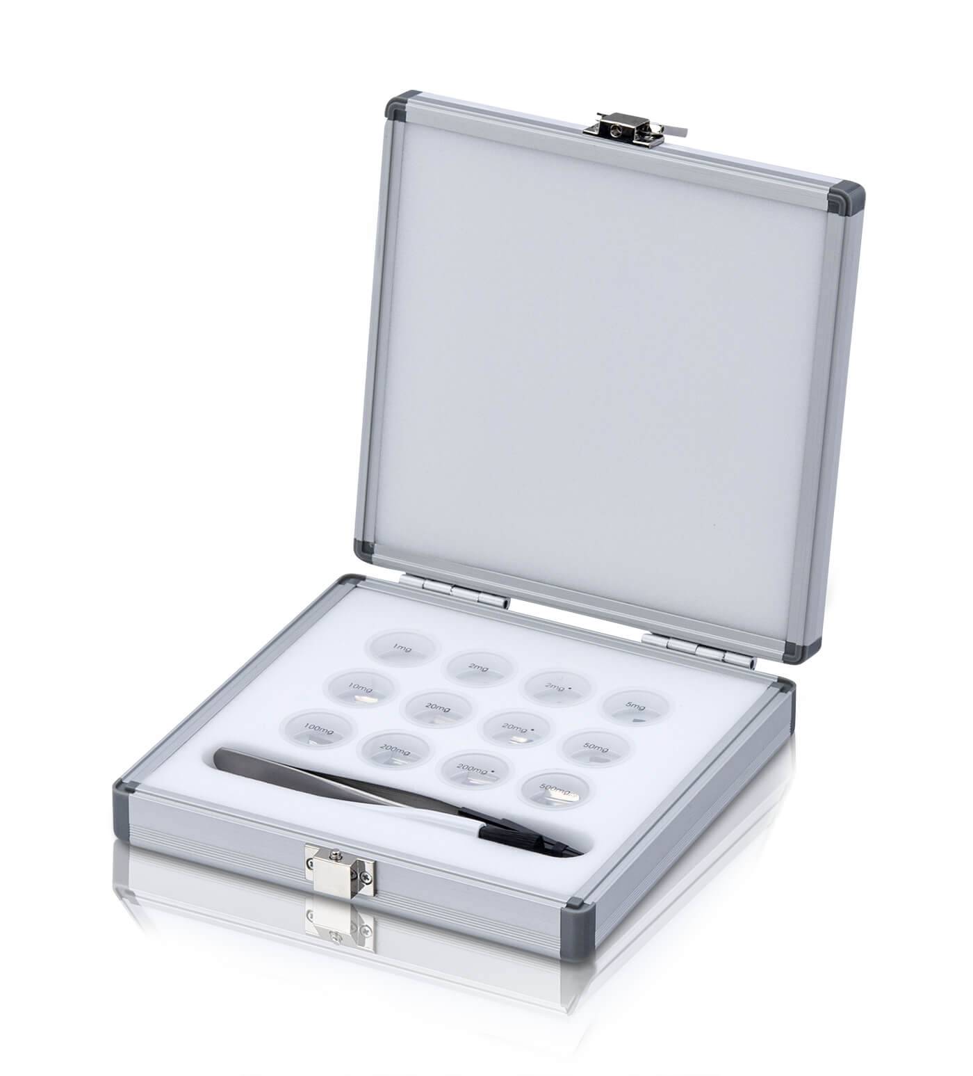 BOSCHE Wägetechnik M1 1 mg - 500 mg Gewichtssatz im Aluminium-Koffer-0