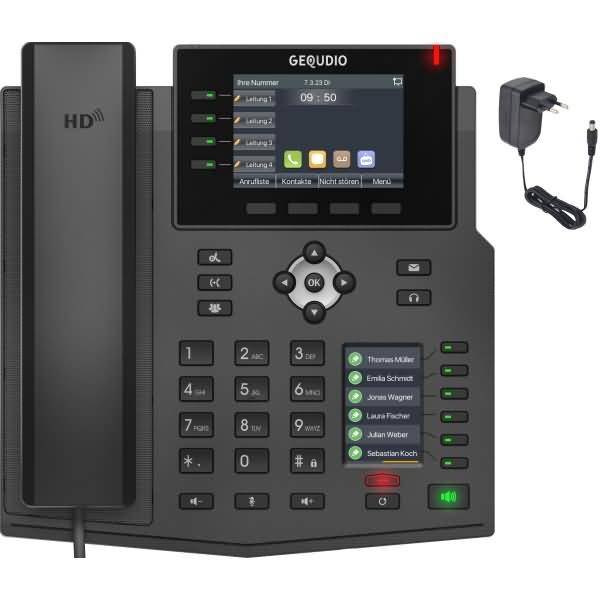 IP-Telefon GX5+ mit Netzteil - Fritz!Box, Telekom kompatibel-1