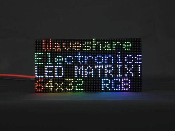 WaveShare RGB Full-Color LED Matrix Panel 64x32 2.5mm Pitch