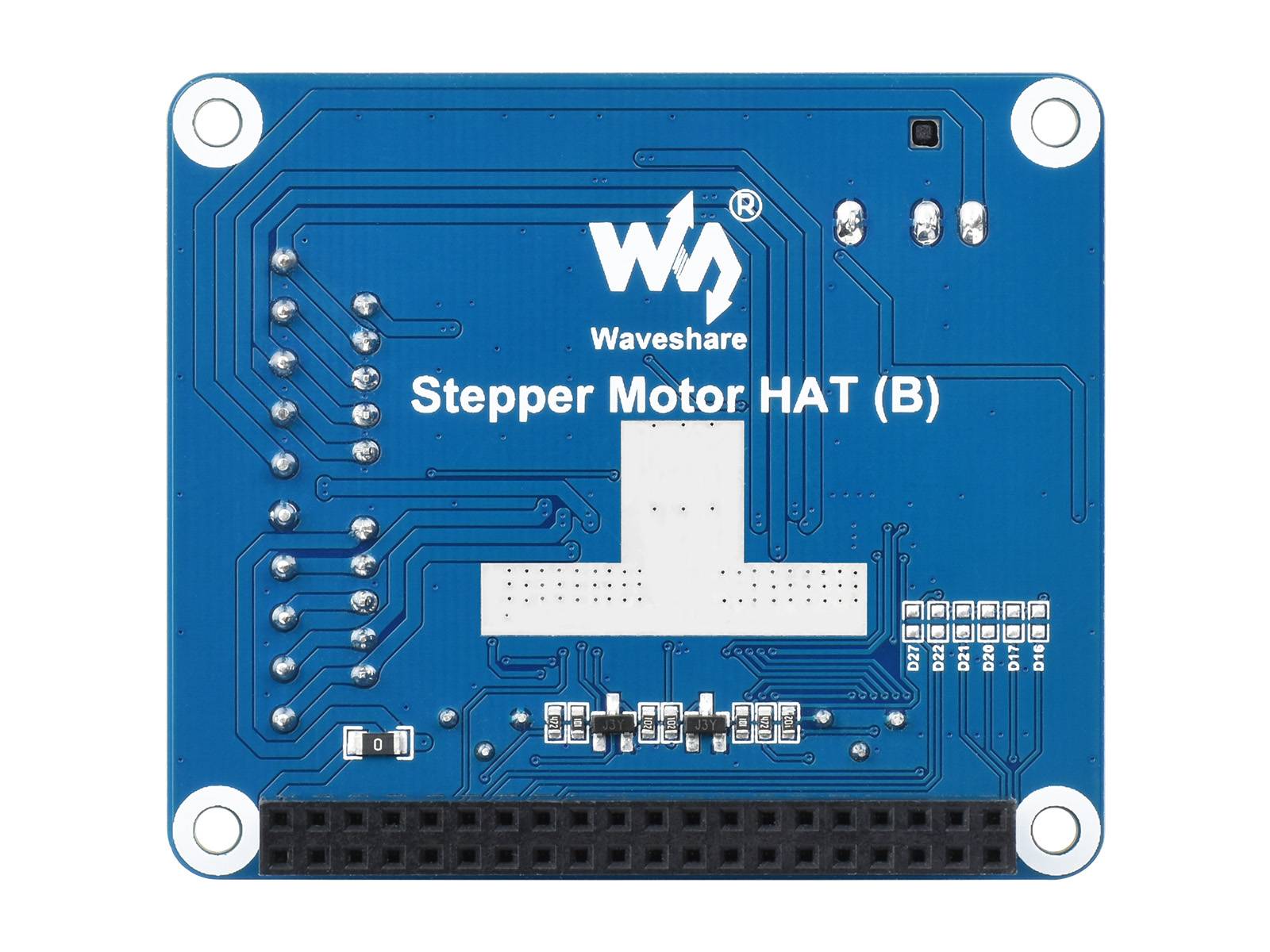 WaveShare HRB8825 Stepper Motor HAT for Raspberry Pi Drives Two Motors up to 1/32 Microstepping-3