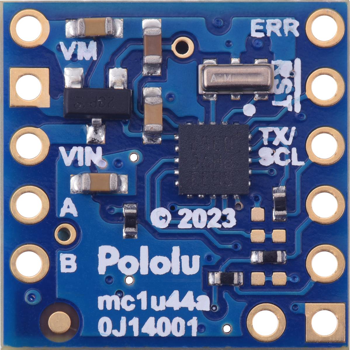 Pololu Motoron M1U550 Single Serial Motor Controller (Header Pins Soldered)-4