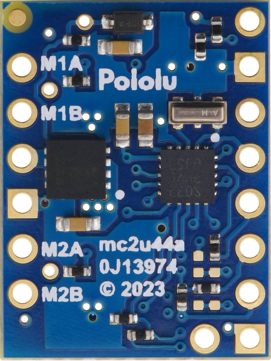 Pololu Motoron M2U550 Dual Serial Motor Controller (Header Pins Soldered)-3