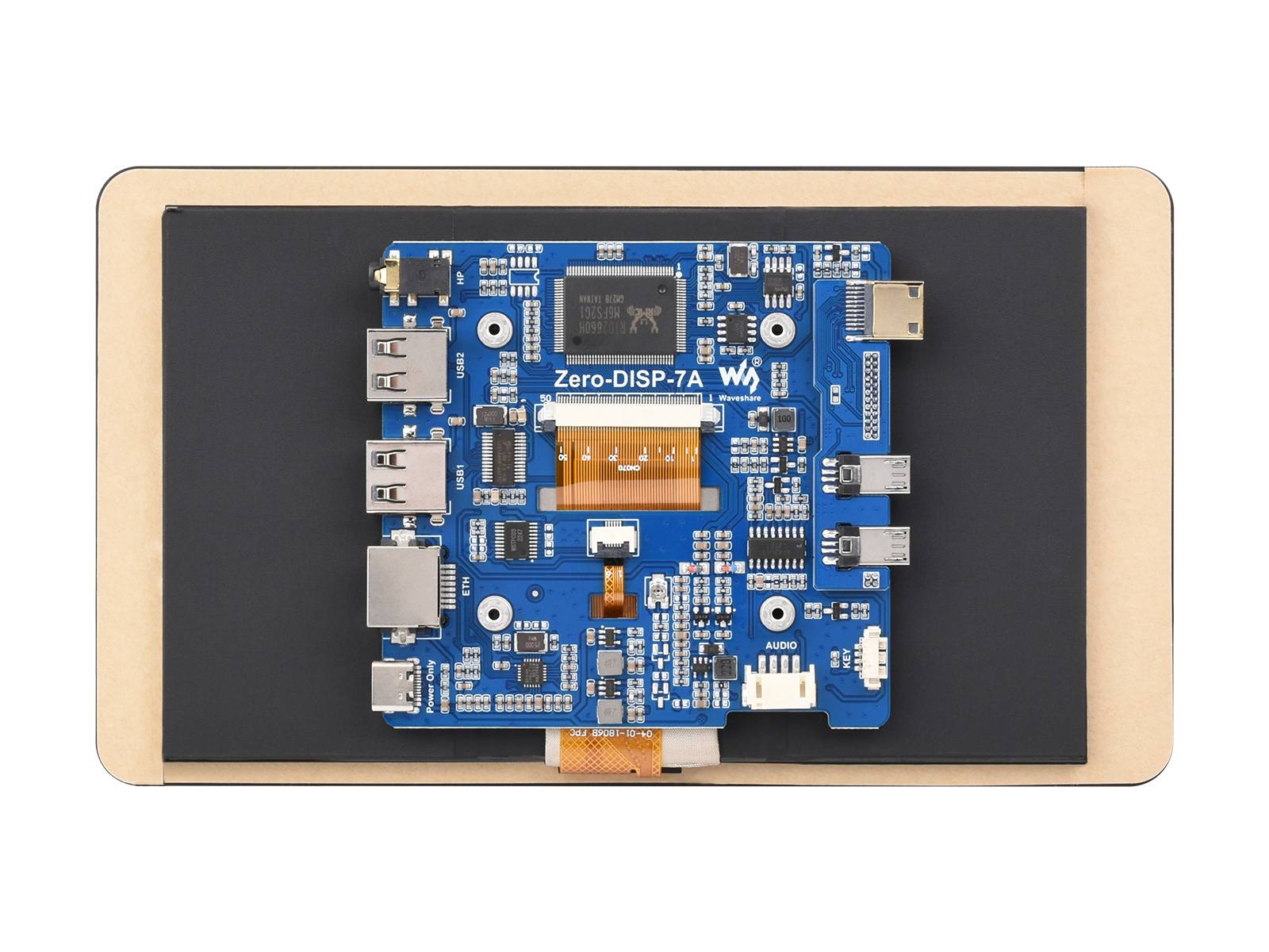 WaveShare 7inch Touch Display Kit with Expansion Board for Raspberry Pi Zero 1024x600 5-Point-2