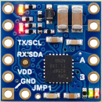 Pololu Motoron M1U256 Single Serial Motor Controller (Header Pins Soldered)