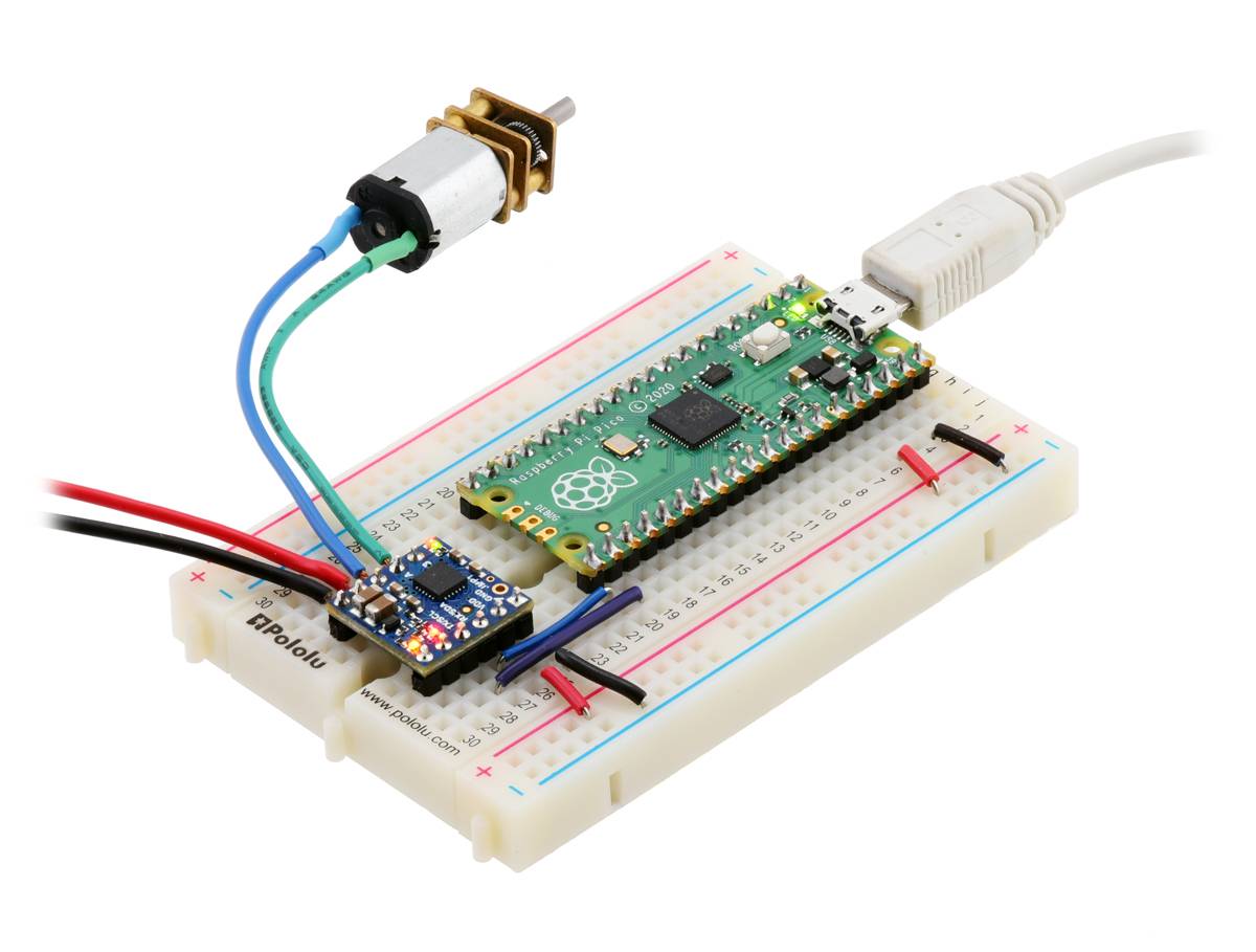Pololu Motoron M1U256 Single Serial Motor Controller (Header Pins Soldered)-1
