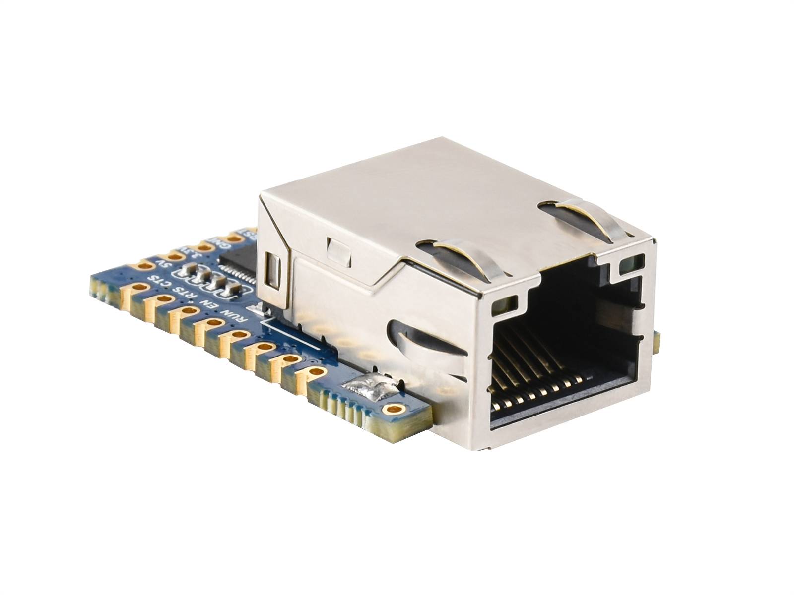 WaveShare TTL UART to Ethernet Mini Module Castellated Holes With Immersion Gold Design Highly-1