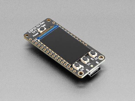 Adafruit ESP32-S3 Reverse TFT Feather 4MB Flash 2MB PSRAM STEMMA QT