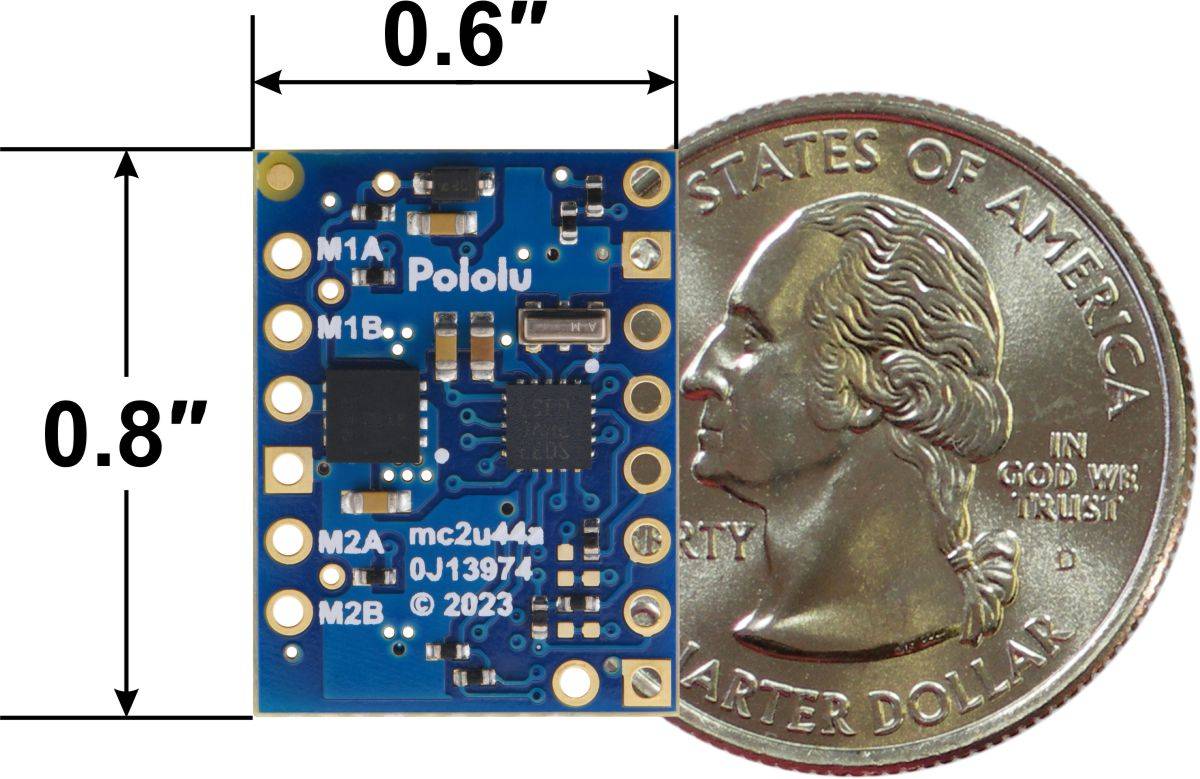 Pololu Motoron M2U550 Dual Serial Motor Controller-2