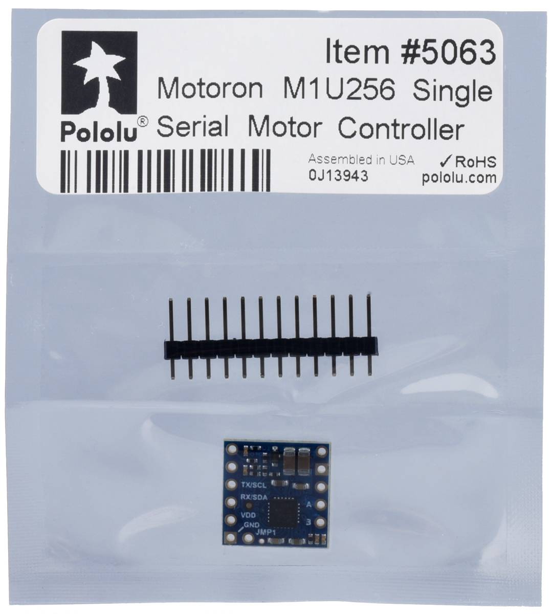 Pololu Motoron M1U256 Single Serial Motor Controller-0
