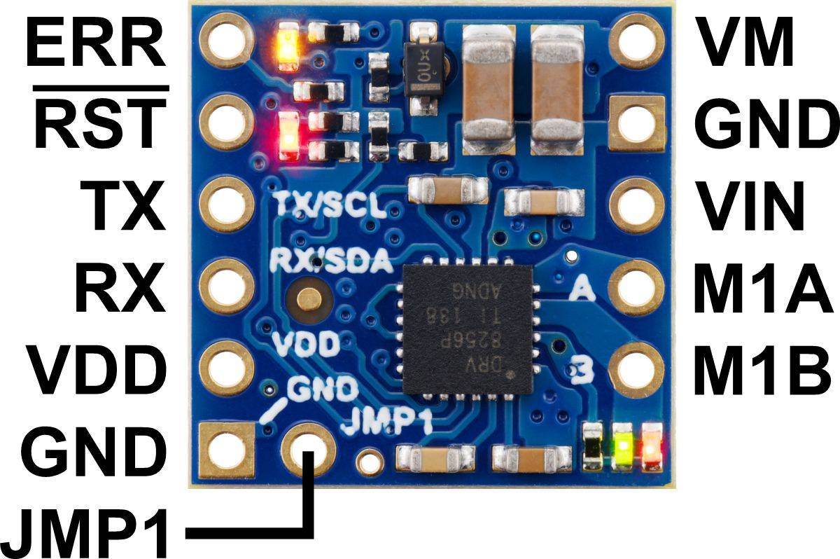 Pololu Motoron M1U256 Single Serial Motor Controller-2