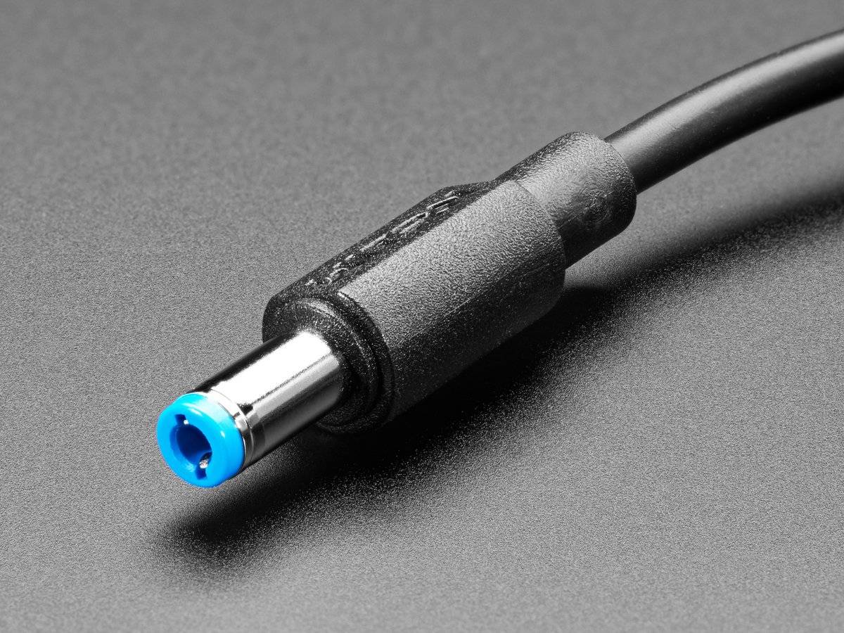 Adafruit USB Type C 3.1 PD to 5.5mm Barrel Jack Cable - 12V 5A Output-0