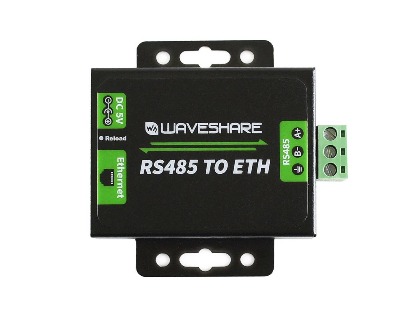 WaveShare RS485 to Ethernet Converter with EU Power Adapter 16529-1
