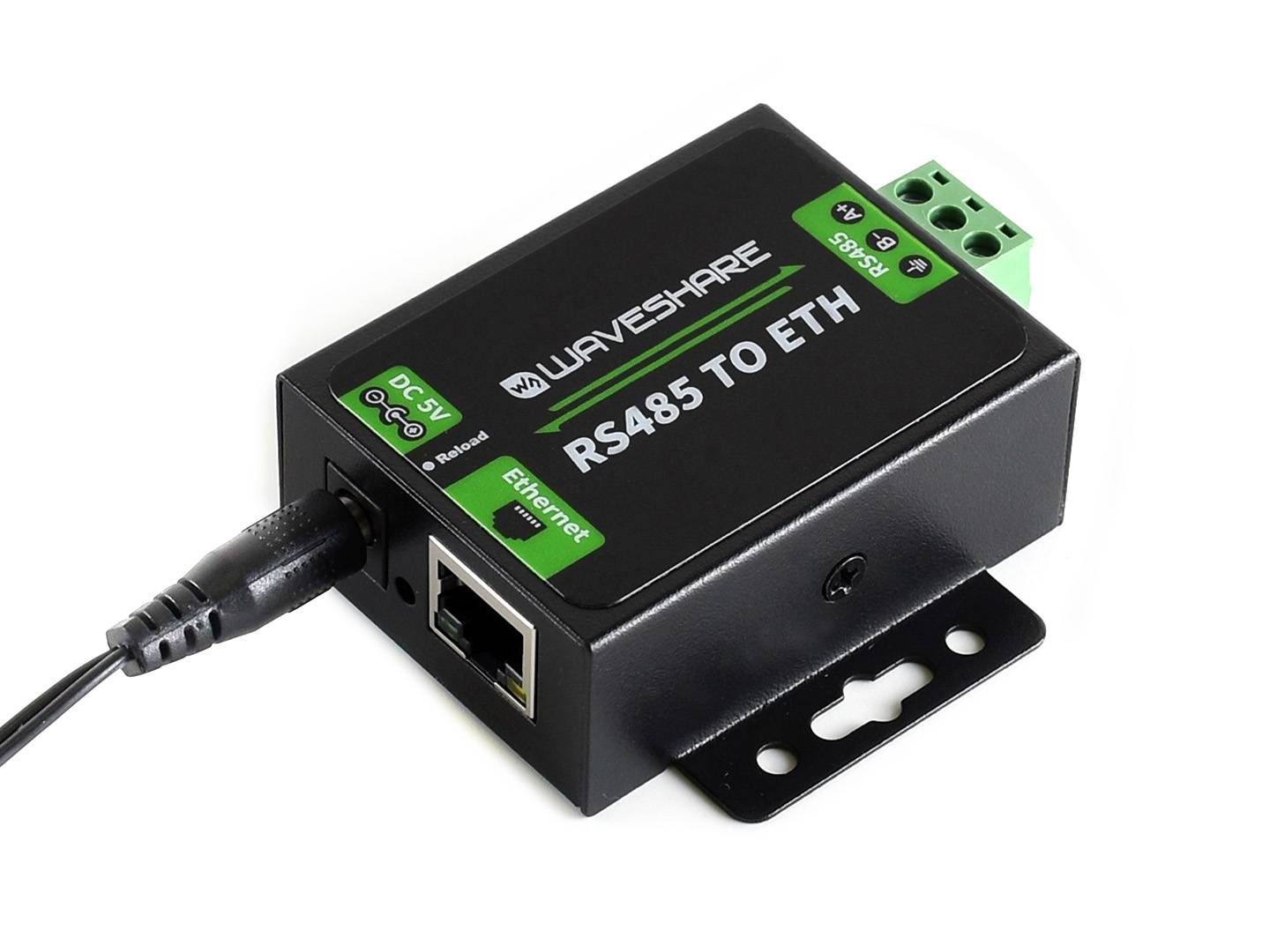WaveShare RS485 to Ethernet Converter with EU Power Adapter 16529-2