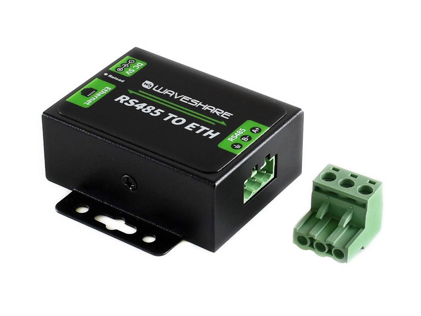 WaveShare RS485 to Ethernet Converter with EU Power Adapter 16529-3