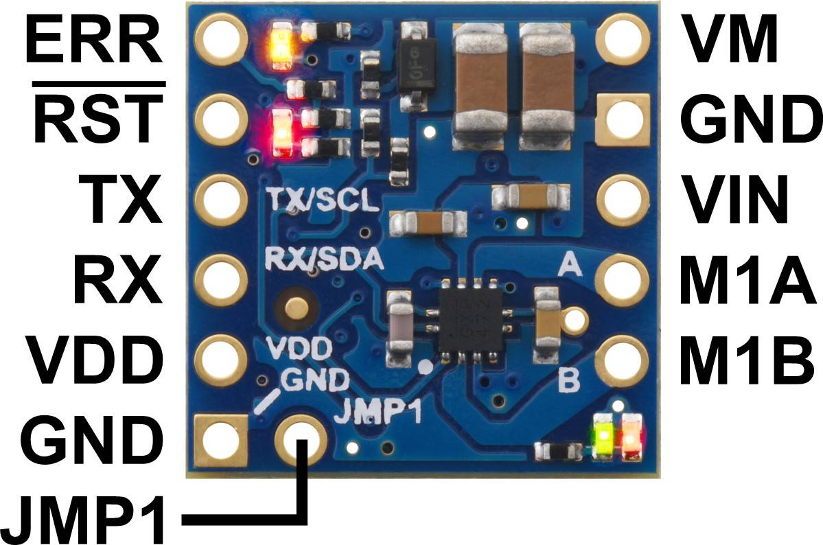 Pololu Motoron M1U550 Single Serial Motor Controller-1