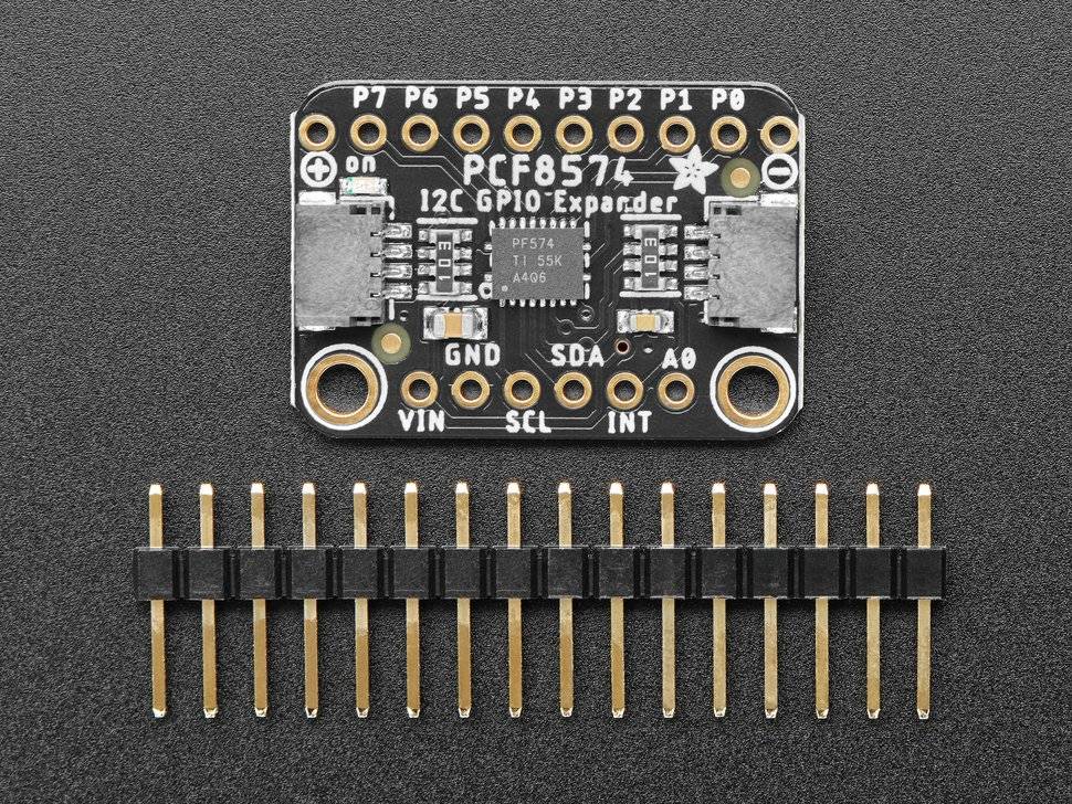Adafruit PCF8574 I2C GPIO Expander Breakout STEMMA QT Qwiic-2