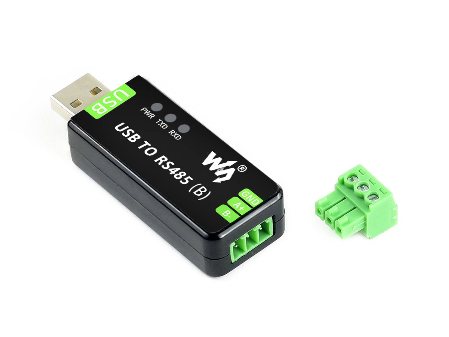 WaveShare Industrial USB to RS485 Bidirectional Converter CH343G Multi-Protection Circuits-3