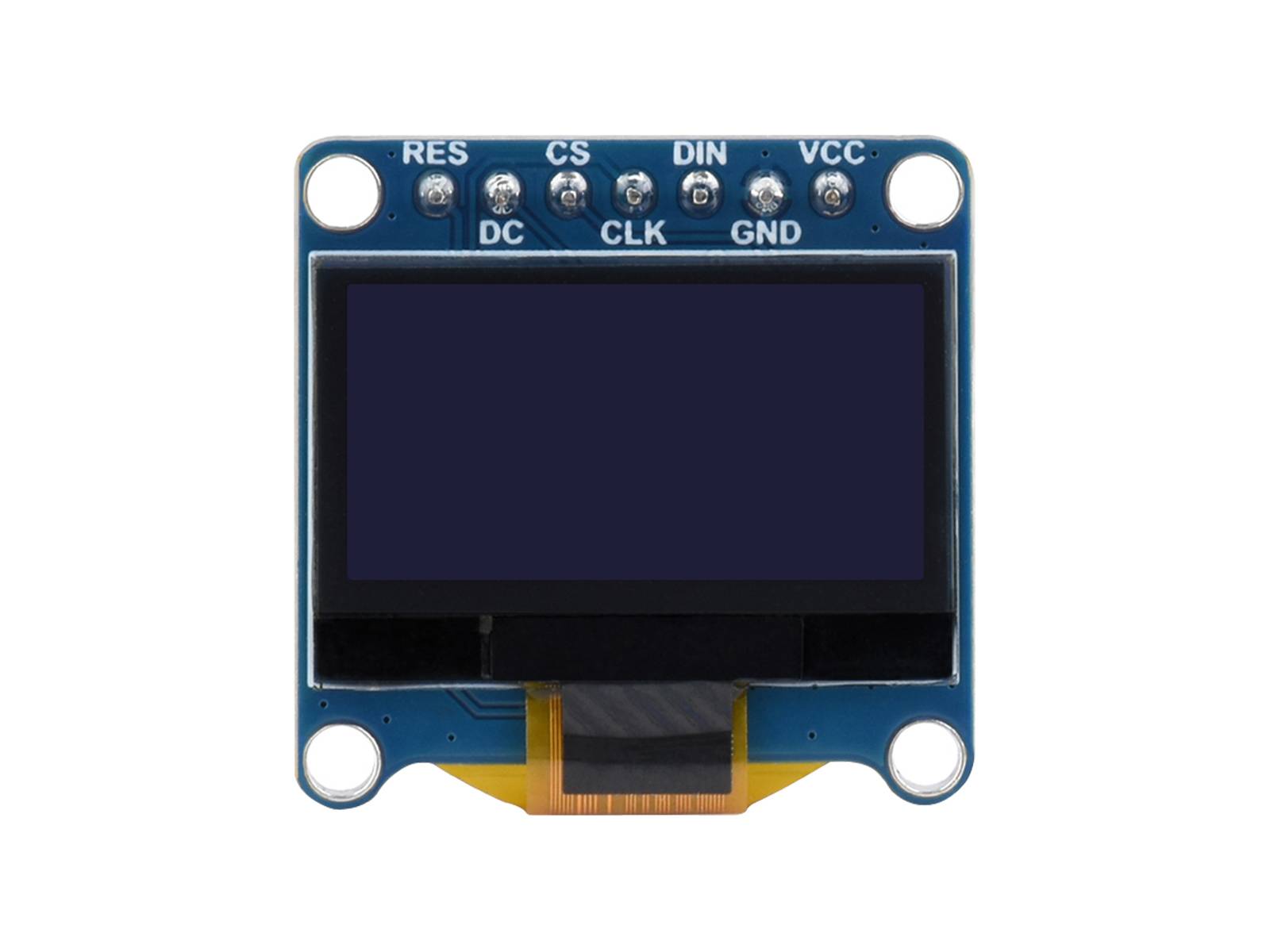 WaveShare 0.96inch OLED Display Module Yellow/Blue 128x64 SPI I2C-1