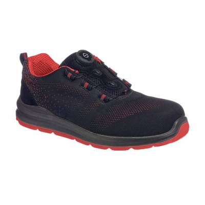 Portwest Sicherheitsschuh S1P Kompositelite Farbe: Schwarz/Rot Gr. 42-0