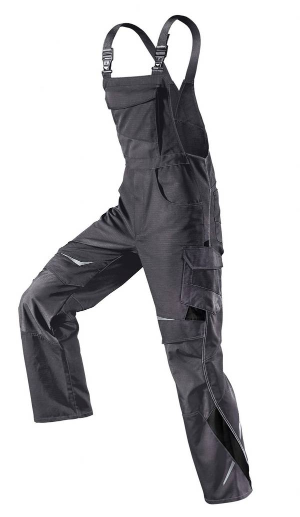 Kübler Latzhose Pulsschlag Farbe: Grau/Schwarz Gr. 42