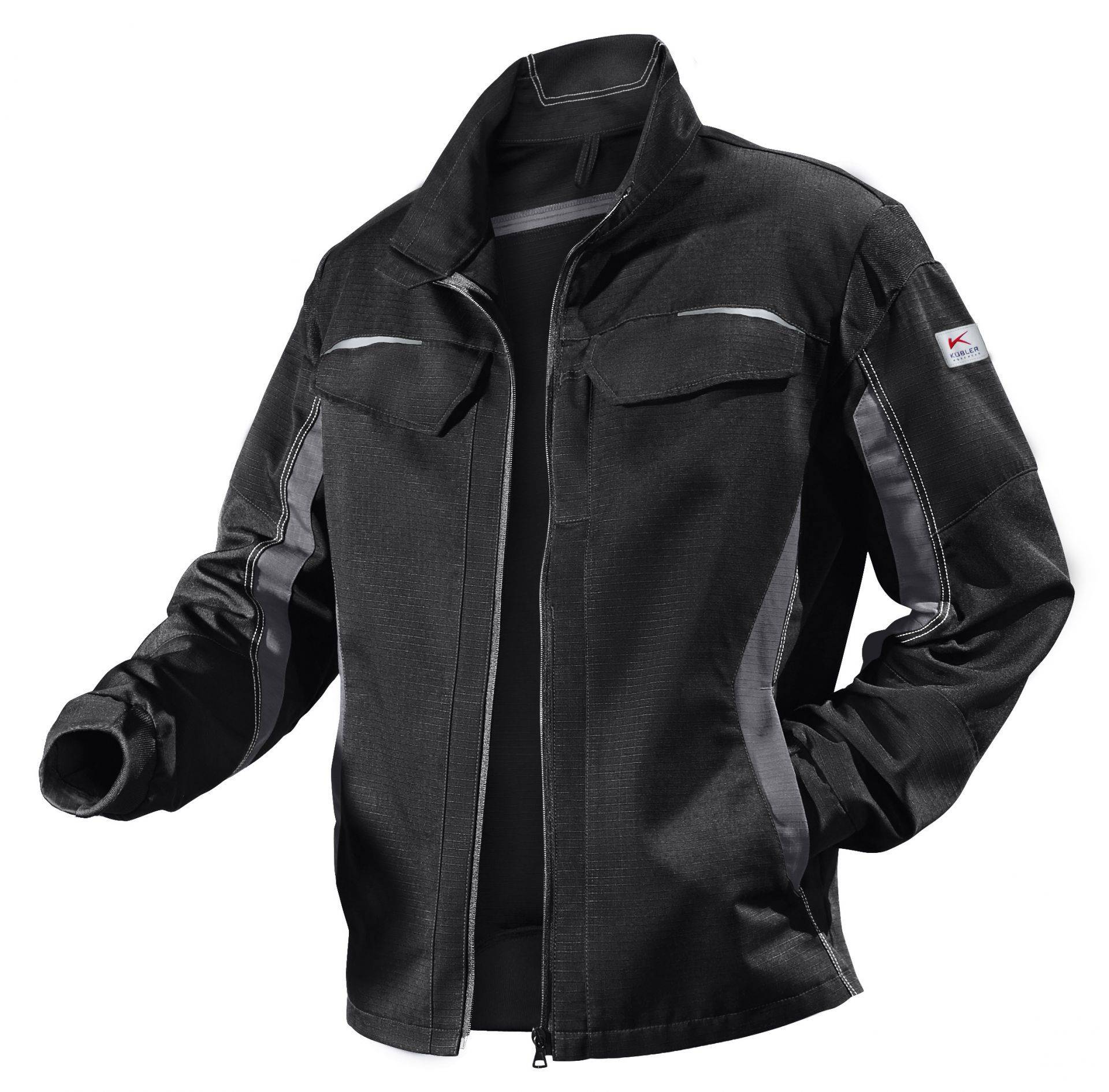 Kübler Jacke Pulsschlag Farbe: Schwarz/Grau Gr. 48-0