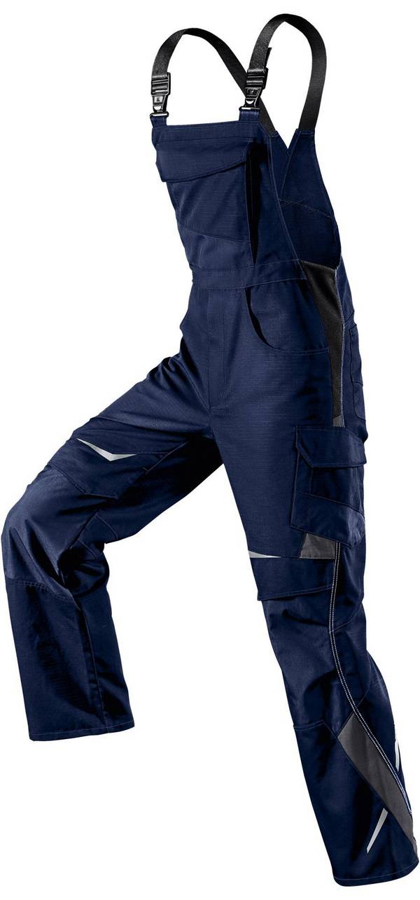 Kübler Latzhose Pulsschlag Farbe: Marine Blau/Grau Gr. 114